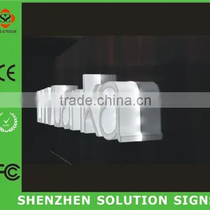 Outdoor 3d Frontlit RGB Acrylic Letters thumbnail-1