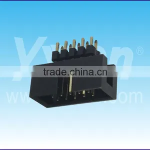 Dongguan Yxcon 2.54mm Pitch Dual Layer Dual Row Straight Box Header Connector thumbnail-6