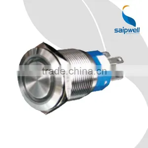 SAIP/SAIPWELL Metal Button IP65 Protection Level Wholesale Push Button Lock thumbnail-1