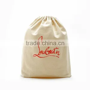 Factory Direct! 2016 New Customized Cotton Duster Bag Drawstring Bag Quality Choice thumbnail-1