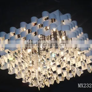 Square Luxurious High Quality Italian Style Crystal Chandeliers MX2321M thumbnail-1