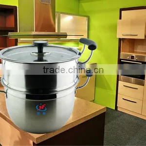 Good Quality Stainless Steel 3 Tier Food Steamer Cooker thumbnail-2