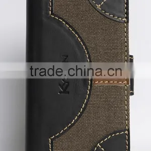 Hot Card Slot Wallet Genuine Leather Flip Case for Iphone6 Plus thumbnail-1