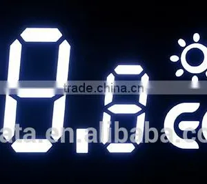 High Quality Custom SMD White 7 Segment Display for Water Heater thumbnail-1