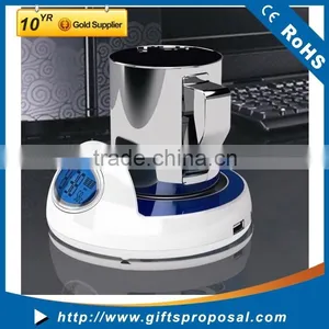 Fashion USB Cup Warmer With Clock / Temperature Display Usb Warmer / Usb Coffee Cup Warmer thumbnail-1