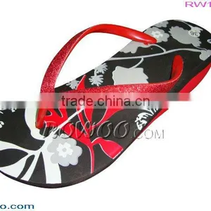 RW16692 Beach Wedge Heel Slippers for Ladies thumbnail-1