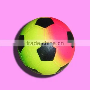 HI Bouncing Colorful Rubber Soccer Ball thumbnail-1