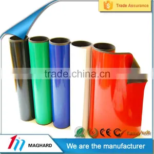 Wholesale Rubber Magnet Roll Flexible Magnet Roll With White/black/colourful PVC thumbnail-1