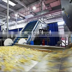 Fried Fresh Potatoes Chips Line thumbnail-6