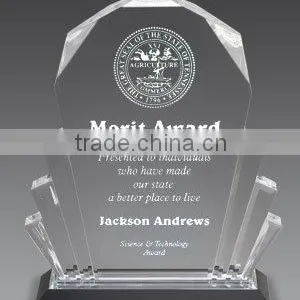 Customize Acrylic Laser Engraved Trophy Photo Inside Plaque thumbnail-1