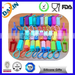 Promotional Hand Silicone Gel Holder BBW Silicone Sanitizer Holder for Ladies thumbnail-1