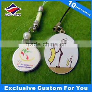 Printing Spin Pendent Tag Custom Design Bespoke Logo Dog Tags With Epoxy Custom Lanyard Dog Tags thumbnail-3