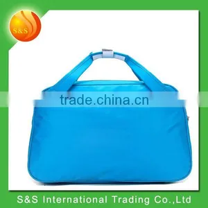 Blue Male and Female Business Travelers Folding Sky Travel Luggage Bag thumbnail-4