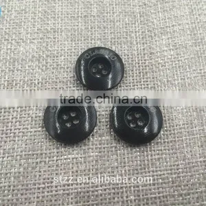 Round Clear 4 Hole Custom Made Metal Button for Garment thumbnail-1