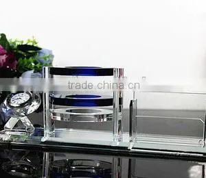 Exquisite Crystal Pen Holder Card Holder Table Set Nice Table Decoration thumbnail-1