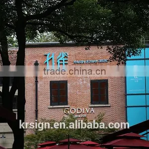 Grade Stainless Steel Luminous Characters / Luxury Brand Shop Door Head / Custom High Brightness Signs thumbnail-3
