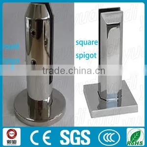 China Factory Pool Mount Stainless Steel Frameless Glass Spigots thumbnail-1