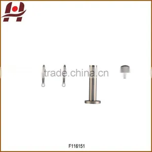 F116151 Metal Iron Aluminium Stainless Steel Brass Plated Plain Twisted Extensible Telescopic Window Curtain Poles Rods Pipes thumbnail-1