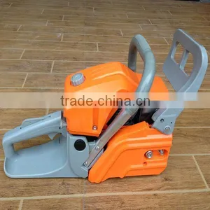 52cc Orange and Gray Color Gasoline Chain Saw 5200,oil Chain Saw thumbnail-4