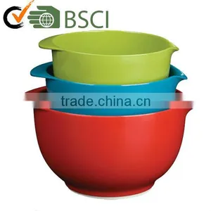 3pc Soild Color Mixing Bowl Set thumbnail-1