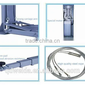 WD-4000 Used Hydraulic Two Post Car Lift With ce Certification thumbnail-4