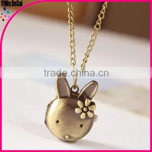 Creative Necklace Watch Wholesale Rabbit Pocket Watch thumbnail-1