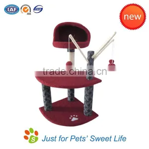 High Quality Low Price Cute and Fashion Cheap Cat Tree Factory thumbnail-1