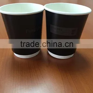 Logo Customizated CBE Paper Coffee Cup for Hot Drink From China thumbnail-1