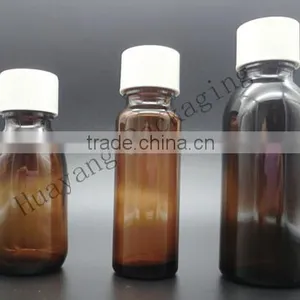 Crystal Glass Bottle for Alcohol Glass Bottle Manufacturing Plant Amber Glass Bottle for Medicine thumbnail-1