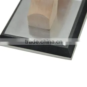 Rubber and EVA Float With Wooden Handle Aluminium Plated Masonry Tool thumbnail-5