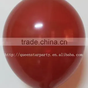 Standard Color Inflatable Helium Balloon Burgundy thumbnail-1