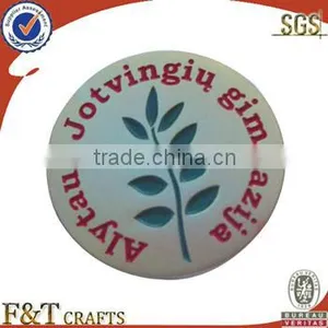 2015 Leaf Pattern Soft Enamel Badge&lapel Pins thumbnail-1