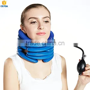 Inflatable Air Neck Traction, Soft Air-pump Neck Traction Cervical Collar, Cervical Traction Device thumbnail-3