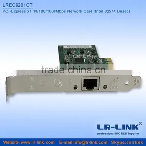 LREC9201CT Intel 82574 PCI-Express x1 10/100/1000Mbps Network Card Compatible With Intel 9301ct PXE Bootroom thumbnail-3