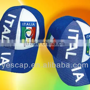 Blue Brushed Cotton Football Fan Hats thumbnail-1