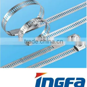 304 Material Metal Cable Tie for Length 150mm to 100mm thumbnail-4