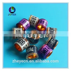 2015 Band Pigeon Ring Aluminum With Plastic 8mm New thumbnail-1