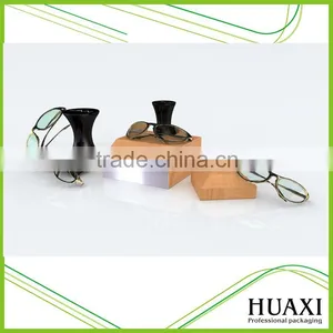 Wood Graniy Paper Wooden Sunglass Display Stand thumbnail-2