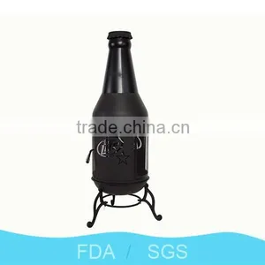 NengFeng Hot Selling Fire Pit With Chimney Large Heavy Fire Pit Garden Fire Pit Wood Burning Fire Pit thumbnail-3