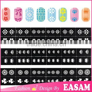 2016 New Durable High Quality Fashion Design of Stencil for Nail Art thumbnail-1