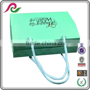 Folding Paper Box With Handle With Logo Foil thumbnail-3