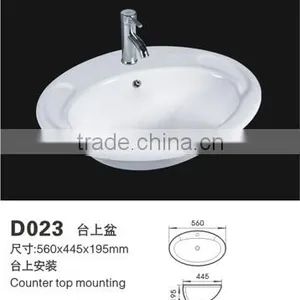 D023 Art Basins/bathroom Basins/stone Basins/Pedestal Basin thumbnail-2