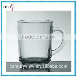 Clear Glass Tea Or Coffer Mug Glass Cup With Handle thumbnail-1