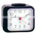 Plastic Old Fashion Table Square Bell Alarm Clock thumbnail-1