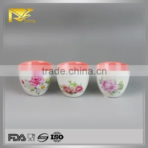 Drinkware Glazed Golden Ceramic Kawa Cup, Arabian Tea Cup, 80ml Coffee Cup Set thumbnail-1