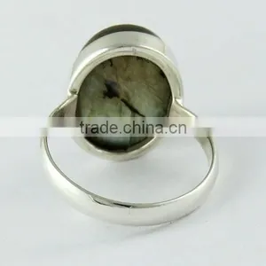 Fabulous !! Labradorite 925 Sterling Silver Ring, Silver Jewelry Exporter, Indian Silver Jewelry Supplier thumbnail-5