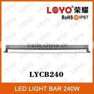 Hot Sale 41.5''Curved LED Light Bar, Super Bright Offroad LED Light Bar, 240W Curved LED Light Bar 10'' 20'' 30'' 40'' 50'' thumbnail-1