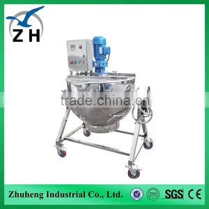 Industrial Food Jacketed Kettle,electrical Jacketed Kettle,vertical Jacketed Kettle thumbnail-6