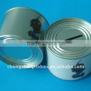 Round Tin Storage Box thumbnail-1