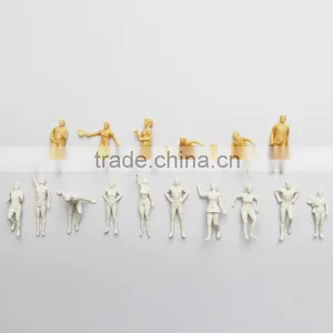 Mini Model Play Toy in Skin Color Model People Natural thumbnail-1